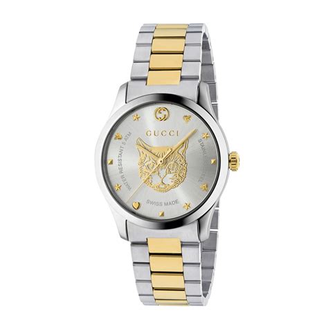 gucci silver ladies watch